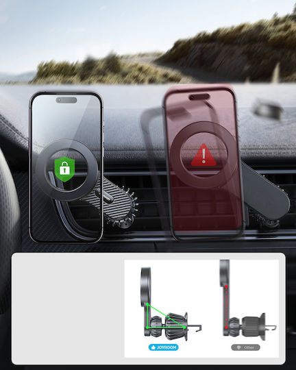 Joyroom Car Mobile Mount with Magnet MagSafe Black