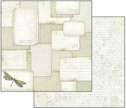Stamperia Flowers Scrapbooking 10 Blätter 10Stück