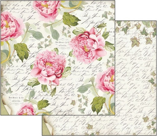 Stamperia Flowers Scrapbooking 10 Blätter 10Stück