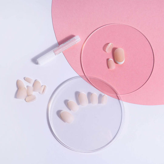 Nail HQ Tipps für falsche Nägel in Weiß Farbe 24Stück