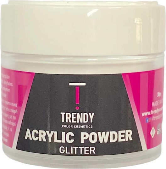 Trendy Color Cosmetics Σκόνη Ακρυλικού σε Λευκό Χρώμα 30gr 09.160