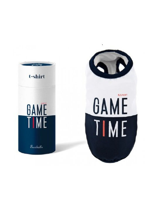 Ferribiella Game Time T-shirt Dog in Blue color XL 45cm.
