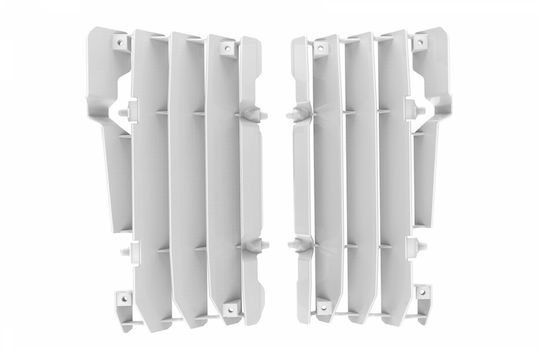 Polisport Motorcycle Radiator Protector White