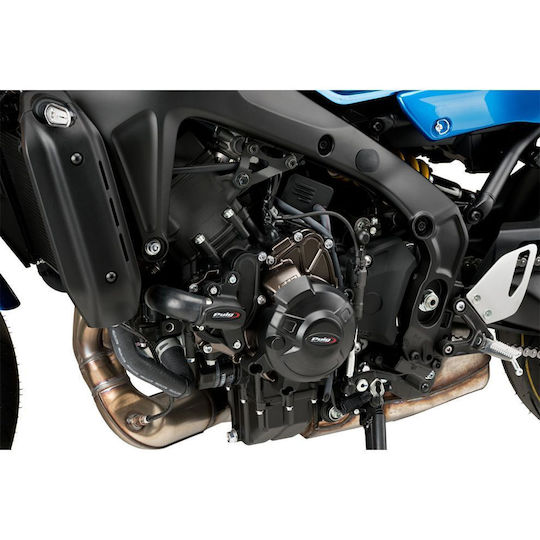 Puig Протектор за капак на двигател на мотоциклет Yamaha XSR 900 - ХСР 900 / MT-09 Черен