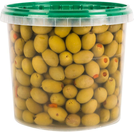Ktima Solomou Pitless Stuffed Green Olives 4500gr