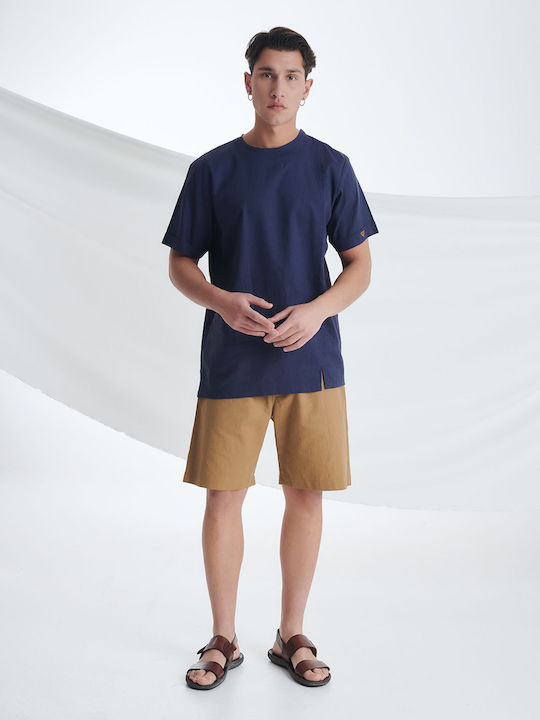 T-shirt Navy Μπλε