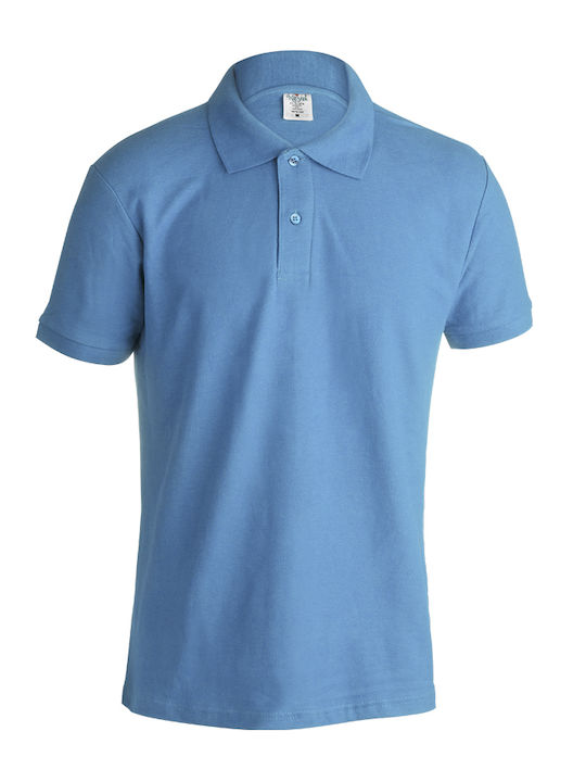 Keya Ανδρική Διαφημιστική Μπλούζα Κοντομάνικη σε Γαλάζιο Χρώμα
