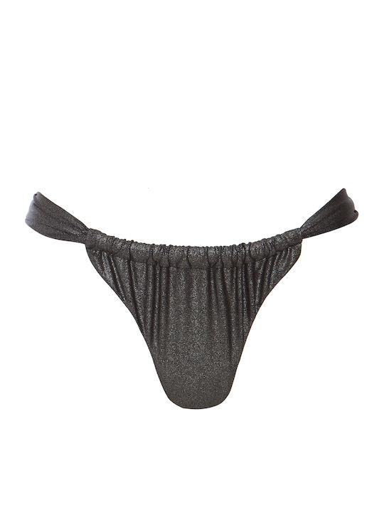 SEA LOVES SALT Bikini Slip Silver