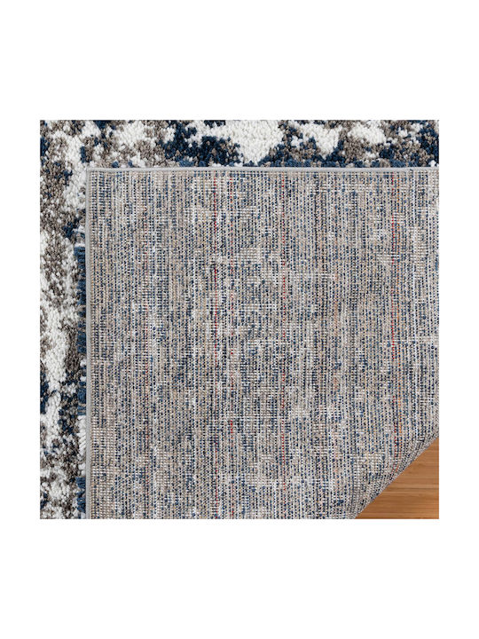 Saray Home Rug Rectangular Shaggy Blue / Grey