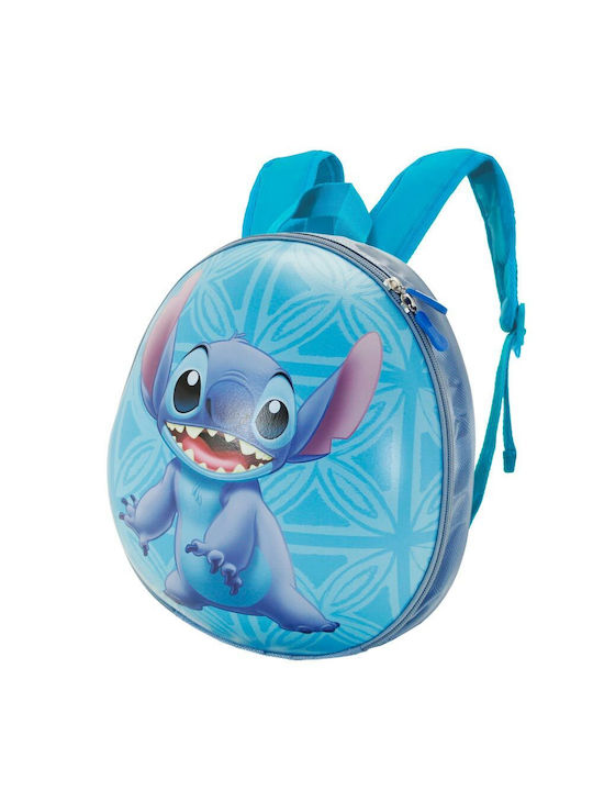 Karactermania Lilo and Stitch School Bag Backpack Elementary, Elementary Light Blue