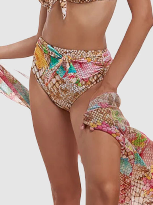 Bikinihosen Slip Hohe Taille