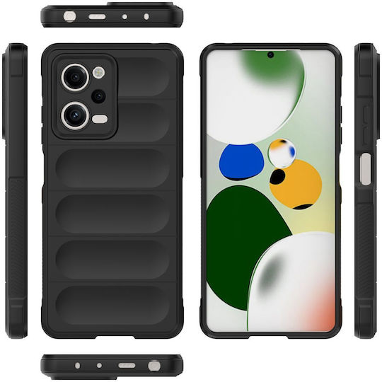 Magic Shield Back Cover Silicon / Plastic Negru (Redmi Note 12 Pro / Poco X5 Pro)