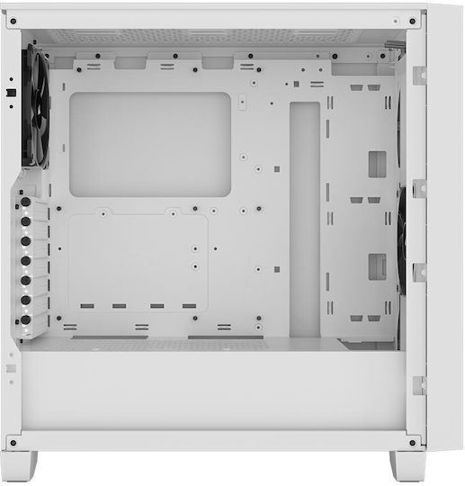 Corsair 3000D Airflow TG Gaming Midi Tower Computer Case with Side Window White