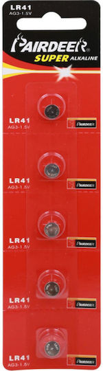Autonics Batterien Alkalisch für Uhren LR41 1.5V 5Stück