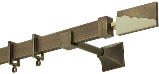 Zogometal Μεταλλικό Κουρτινόξυλο Fc4522 Φ30mm