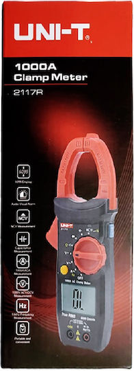 Uni-T Clamp Meter Digital 1000A AC True RMS with Test Leads 2117R