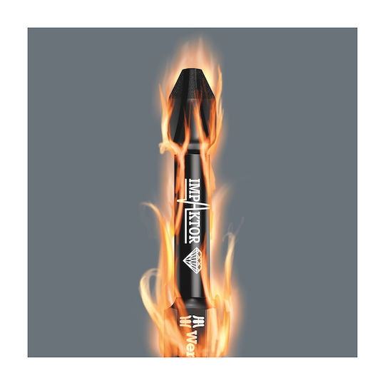 Wera 851/4 Screwdriver Bit Cross with Size PH2