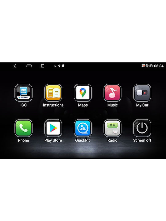 Lenovo Sistem Audio Auto pentru Mercedes-Benz Clasa CLK 2000-2004 (WiFi/GPS/Apple-Carplay) cu Ecran Tactil 9"