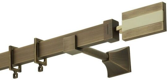 Zogometal Μεταλλικό Κουρτινόξυλο Fc4572 Φ30mm