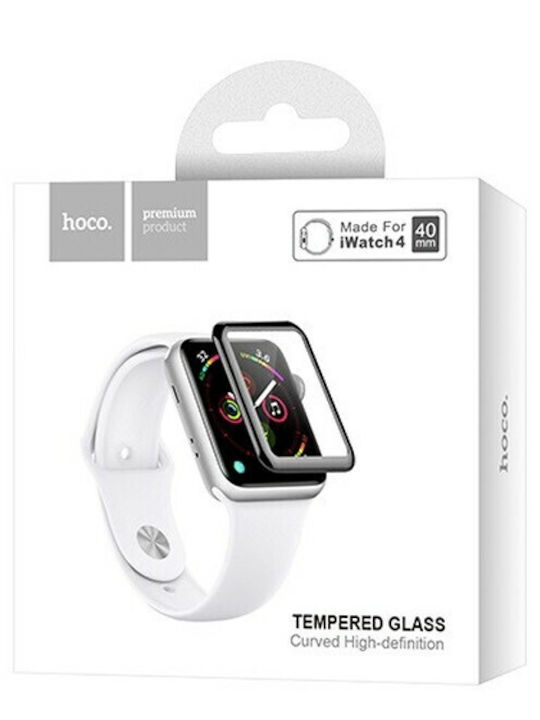 Hoco Curved High-Definition Full Face Tempered Glass για το Apple Watch 44mm 1τμχ 28495