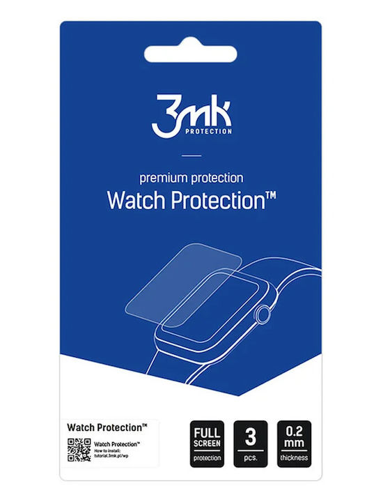 3MK FlexibleGlass Screen Protector pentru Galaxy Watch 4 Classic 46mm - Galaxy Watch 4 Clasic 46mm 3buc