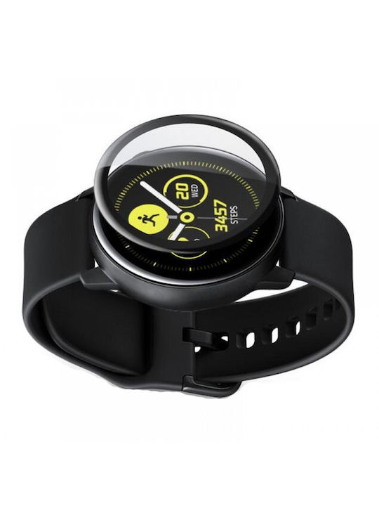 Hofi Hybrid 3D Full Face Tempered Glass pentru Galaxy Watch Active 2 40mm - Ceas Galaxy Watch Active 2 40mm 1buc
