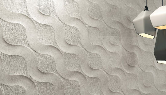 Porcelanite Dos Floor / Kitchen Wall / Bathroom Matte Porcelain Tile 30x90cm Gray