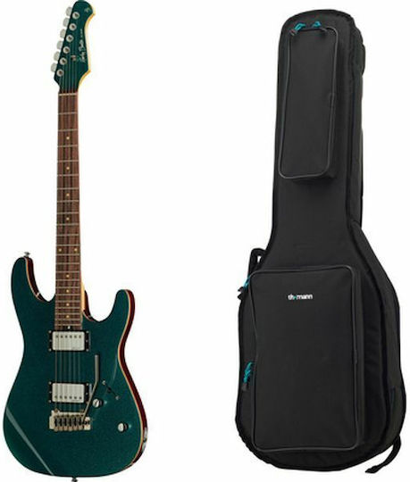Fusion-III Chitară Electrică Stratocaster cu HH Configurație Doze Gloss Ocean Turqoise