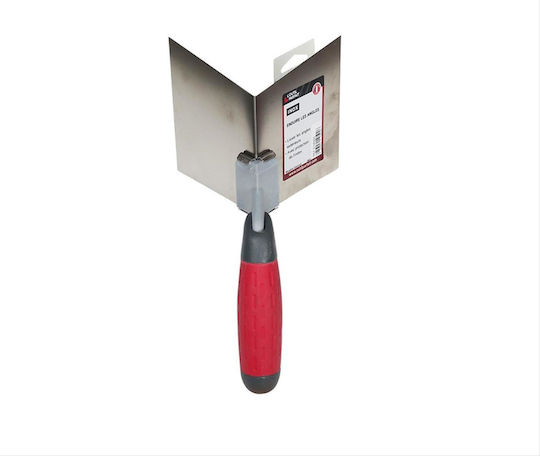 L' Outil Parfait Eckspatel Metallisch 120x100mm mit Kunststoffgriff Externe Ecke 2105000