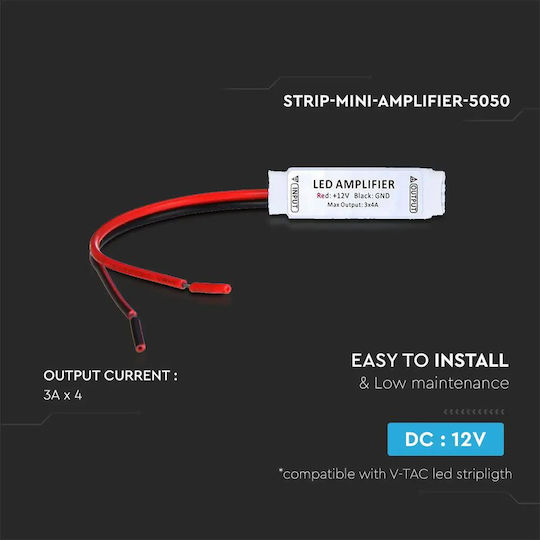 V-TAC Signalverstärker Mini für RGB SMD5050 Streifen 3018