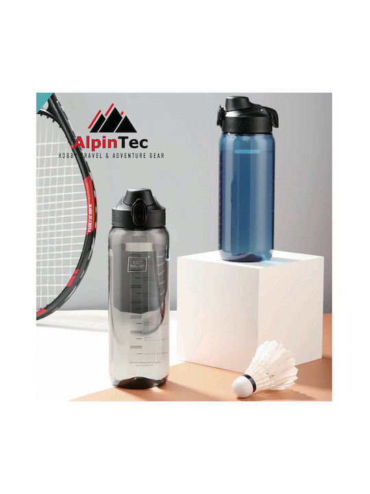 Alpin AlpinTec Αθλητικό Παγούρι Πλαστικό 1500ml Μαύρο Alpin AlpinTec Αθλητικό Παγούρι Πλαστικό 1500ml Μαύρο