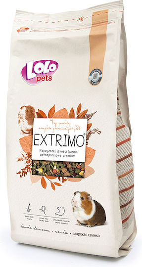 Lolo Pets Main Food with Grains for Guinea Pig 750gr