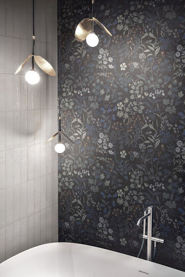 Marazzi Плочка Порцеланов Сияен 24x6см Бял