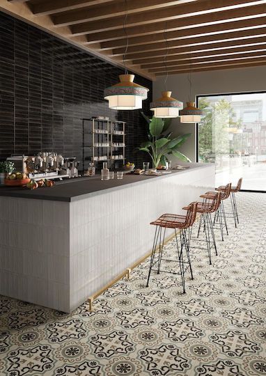 Marazzi Placă Perete Bucătărie / Baie Porțelanat Lucios 24x6cm Alb