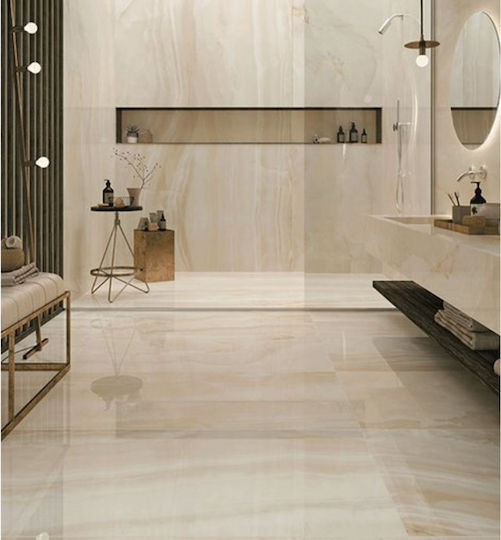Ecoceramic Πλακάκι Δαπέδου Εσωτερικού Χώρου Κεραμικό Ματ 120x60cm Μπεζ