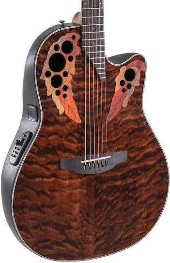 Ovation Ηλεκτροακουστική Κιθάρα Cutaway Brown
