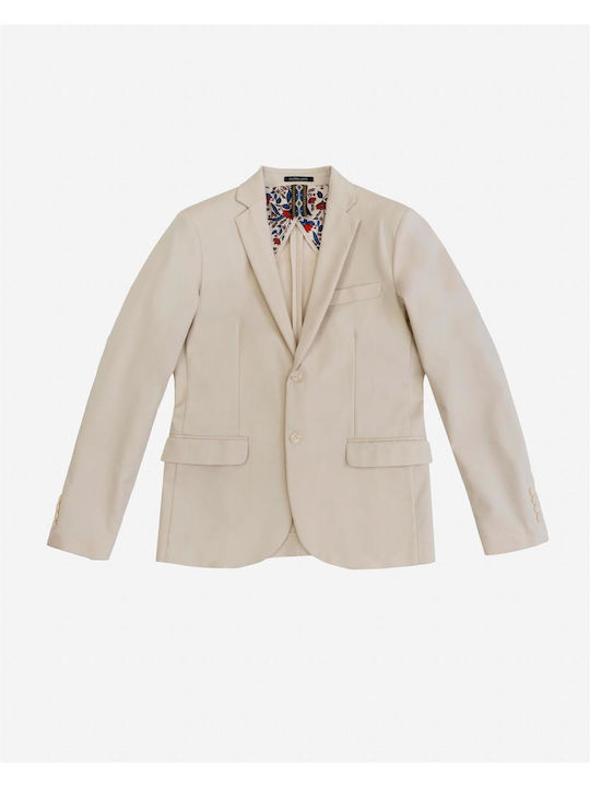 Sommer Herrenanzugsjacke Beige