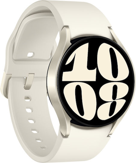 Samsung Galaxy Watch6 Bluetooth Aluminium 40mm Waterproof with Heart Rate Monitor (Gold)