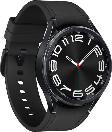 Samsung Galaxy Watch6 Classic LTE Неръждаема стомана 43мм с eSIM и Пулсомер (Черен)