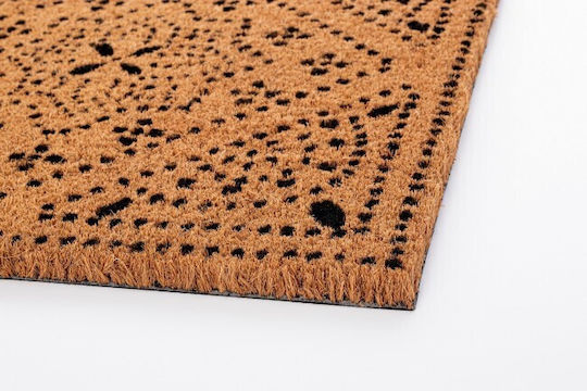 Bizzotto Doormat from Coconut Tree Tribal Majolica Brown 40x60cm 0280700 Brown