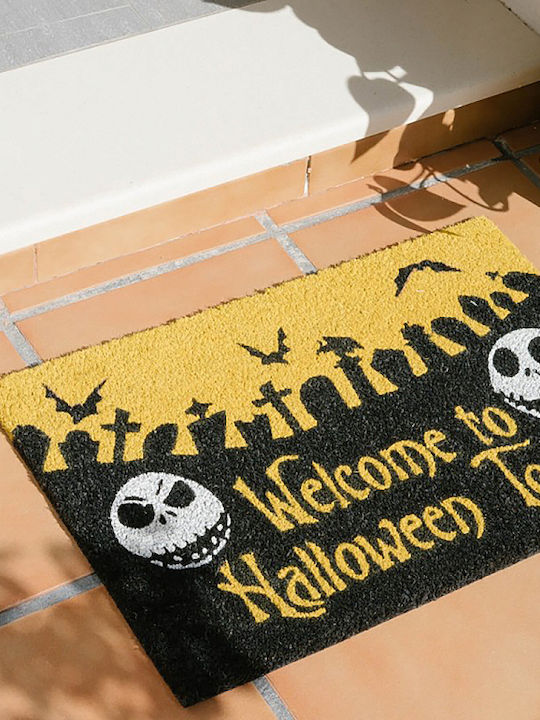 Grupo Erik Πατάκι Εισόδου Disney Nightmare Before Christmas Halloween Town Πολύχρωμο 40x60εκ.