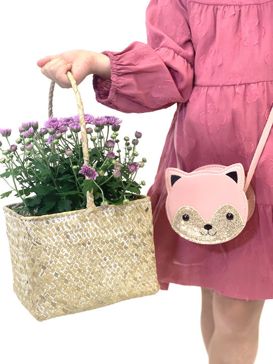Yuko.B Kinder Rucksack Umhängetasche Schwarz 12cmx5.5cmx12cmcm