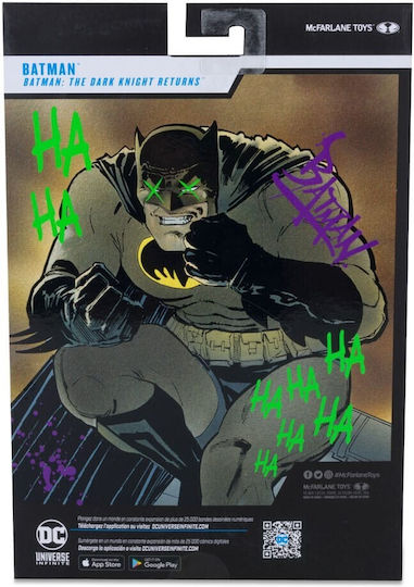 Mcfarlane Toys DC Comics Batman Jokerized The Dark Knight Returns Gold Label Action Figure Height 18cm Scale 1:10