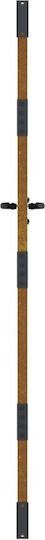 vidaXL Metalltür für Zaun in Braun Farbe 1.75m x 85cm