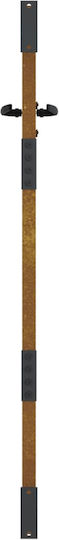 vidaXL Metal Fence Gate in Brown Color 1.25m x 85cm