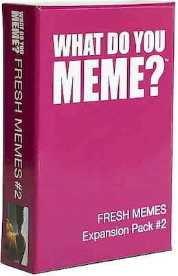 Huch Game Expansion What Do You Meme? Fresh Memes for 3+ Players 17+ Years (EN)