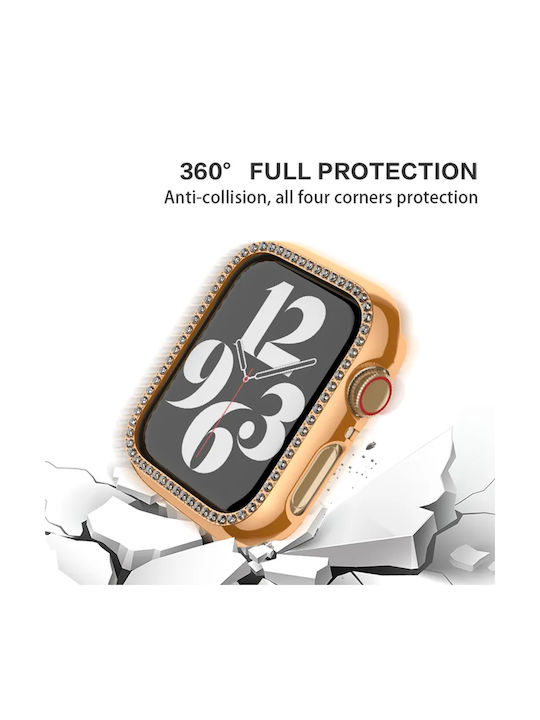 Sonique Πλαστική Θήκη σε Διάφανο χρώμα για το Apple Watch 45mm