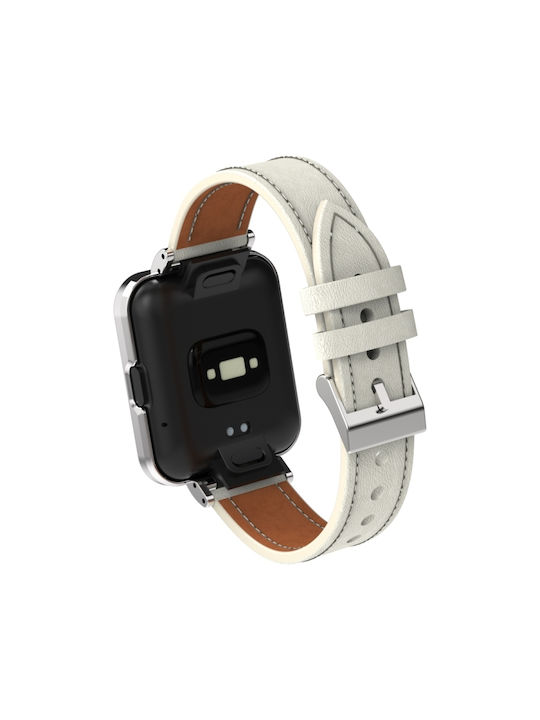 Watch Μεταλλική Θήκη σε Λευκό χρώμα για Mi Watch Lite Watch Μεταλλική Θήκη σε Λευκό χρώμα για Mi Watch Lite
