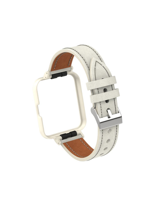 Watch Μεταλλική Θήκη σε Λευκό χρώμα για το Mi Watch Lite