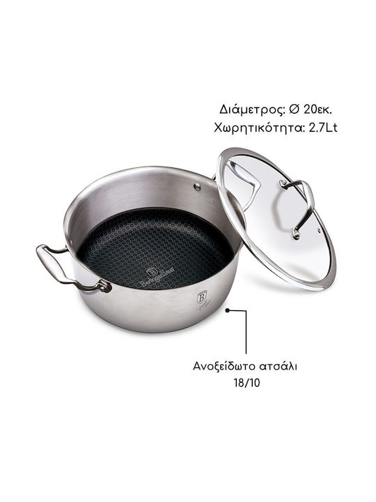 Berlinger Haus Deep Stainless Steel Pot 20cm